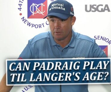 Padraig Harrington: Will You Be Still Be Playing At Bernhard Langer's Age?