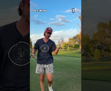 Can I Make A Par With My 7-iron on a Par 4?? (Day 16)