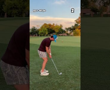 Day 17 of Making a Par With ONLY My 7-iron! (Par 4)