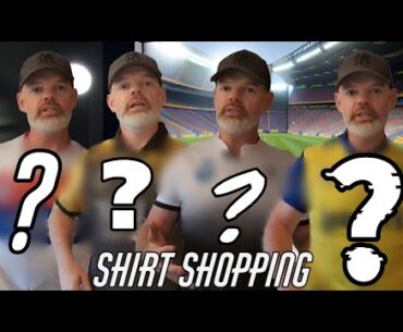I have been Shopping for CLASSIC Football Shirts - Shirt Shopping