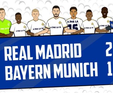 🎶JOSELU!🎶 Real Madrid EPIC comeback against Bayern Munich! (Champions League Goals Highlights 2-1)
