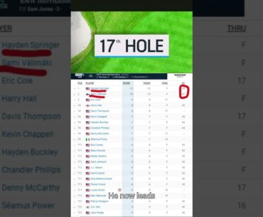 History Made at John Deere Classic Round 1 #golf #pga #johndeere #jordanspieth #pgatour #sports
