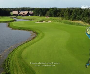Hul 18 på New Course beskrevet af Sebastian Friedrichsen