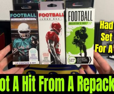 THROWBACK! With These Fairfield Football Repack Mystery Boxes! Three Variations! We Got A Hit!