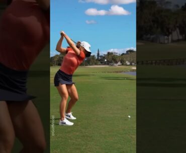 Asian ladies golf swing #golfswing #short