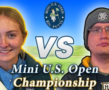 CHAMPIONSHIP MATCH - #6 Bella vs #8 Wolf | 2024 Mini Golf U.S. Open (UNREAL PERFORMANCE!)
