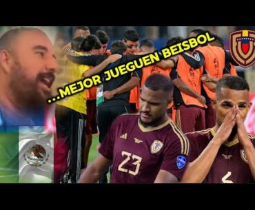 PERIODISTA MEXICANO se BURLA de VENEZUELA luego de la ELIMINACIÓN en la COPA AMÉRICA|Opinión.