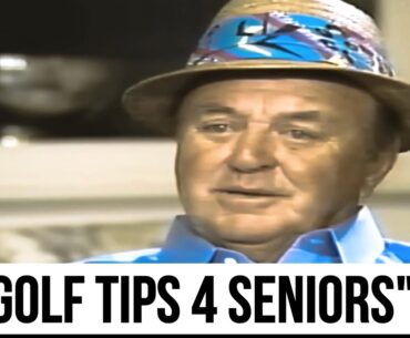 Senior Golf Tips From Legend Sam Snead
