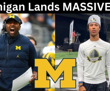 Ivan Taylor Commits To Michigan | Michigan Football Recruiting News