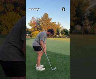 Day 21 of Making a Par With ONLY My 7-iron! (Par 4)