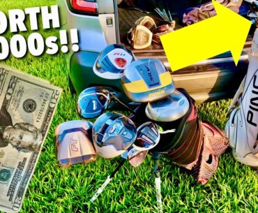 48 HOURS BUYING GOLF CLUBS AT THE BEST FLEA MARKETS IN FLORIDA