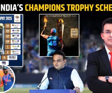 Team India's schedule for Champions trophy 2025 is out! Rohit Sharma और Virat Kohli जाएंगे Pakistan?