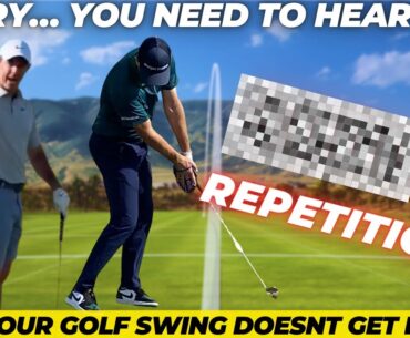 Secret to Changing Your Golf Swing For GOOD | Golf Tips