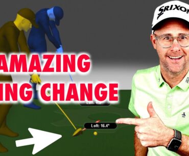 The Biggest Swing Change I Have EVER Seen - Real Golf Lesson