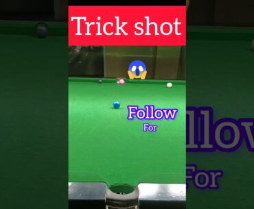 💯 trick shot 😱#snoogame #snooker #pool #billiards