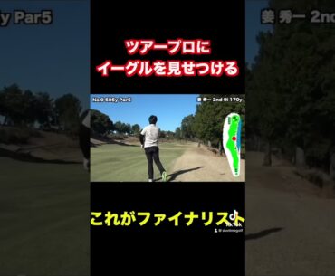 矢野東プロにイーグル見せつけるやつ　#shorts