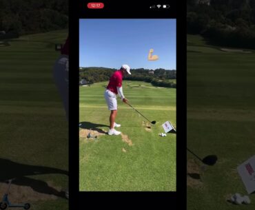 Sergio Garcia sends a tee shot #livgolf ! #sergiogarcia #theopen #tomgillisgolf