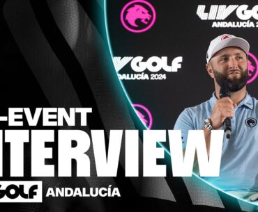JON RAHM INTERVIEW: "Perfect Week" To Get First Win | LIV Golf Andalucía