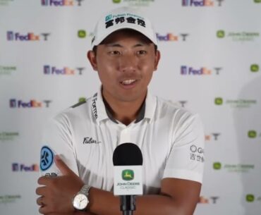 C.T Pan (Mandarin) Sunday Flash Interview 2024 John Deere Classic © PGA Tour