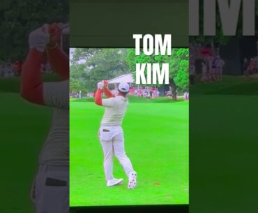 Tom KIM ON A ROLL HOING LOW! #diy #golf #golfer #tips #shorts #tips #shortvideo #pure #golfswing