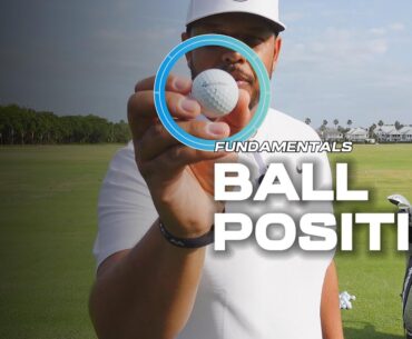 GET BALL POSITION RIGHT | Angello Collins Golf