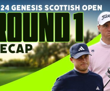 A Justin Thomas Sighting! + McIlroy, Aberg Go Low - Genesis Scottish Open Round 1 | The First Cut