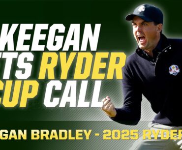WITHOUT A PHONE CALL! - Keegan Bradley Named 2025 U.S. Ryder Cup Captain | The First Cut Podcast