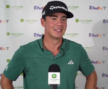 Michael Thorbjornsen Saturday Flash Interview  2024 John Deere Classic © PGA Tour
