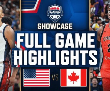 CANADA vs USA | USAB SHOWCASE | FULL GAME HIGHLIGHTS | July 10, 2024