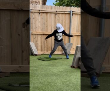 Liam vs Daniel Shane.. Pick your favorite trickshot! #shaneandshanegolf #golf #Shorts