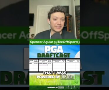 ⛳ Xander Schauffele is the Best DFS Golfer on the Course This Week!