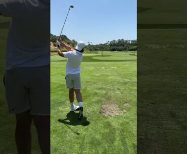 Come for the divots, stay for Tommy Fleetwood's flushed iron swing. 😍 #shorts #TaylorMade #golf