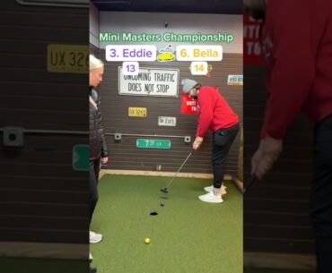 Mini Masters Championship Round 1 (Holes 7-8) | 3. Eddie vs 6. Bella #minigolf