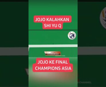 JOJO KALAHKAN SHI YU QI SEMIFINAL BCA 2024