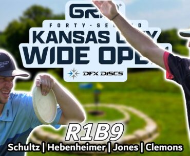 DGPT Q-Series | Kansas City Wide Open | R1 B9 | Shultz, Hebenheimer, Jones, Clemons
