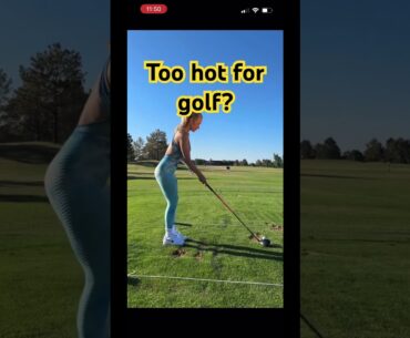 Is Paige Spirinac too hot for golf establishment? #golf #tomgillisgolf #paigespirinac #golfbabes