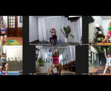 Chuỗi Yoga Liên Hoàn Với Vòng | Yoga Pilates Kim Dung