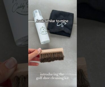 Everyone has dirty golf shoes!! #caddysplash #golfshoes #shoecleaner