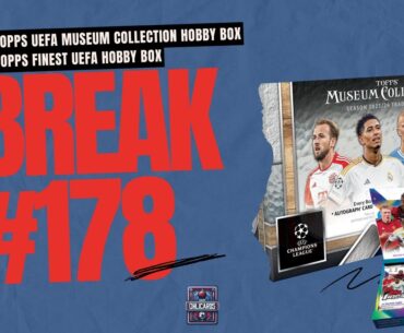 2023/24 Topps Museum Collection Hobby Box + 2023/24 Topps Finest Hobby Box - CASE HIT!! - BREAK #178