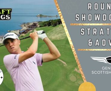 Round 2 Showdown | 2024 Genesis Scottish Open | DraftKings | DFS | Strategy | Picks | Advice | PGA
