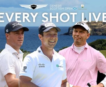LIVE | 2024 Genesis Scottish Open Day 4 Featured Groups
