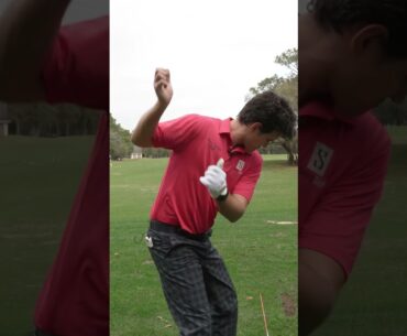 Your shoulders control the downswing NOT YOUR HIPS!!! (it's way easier)