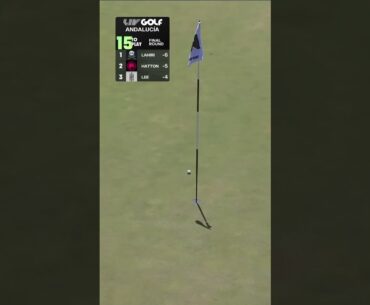 Tyrrell Hatton is making a charge in Spain! 📈 👀 #livgolf #shorts