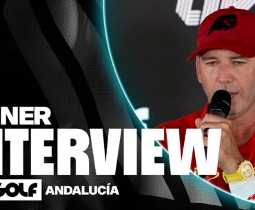 WINNER INTERVIEW: Sergio Garcia's Full Interview After Rd. 3 | LIV Golf Andalucía
