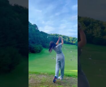 daily golf practice  #golfgirl #lgpa #klgpa #jlpga #golfswing