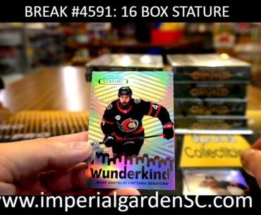 BREAK #4591 : 16 BOX 2022-23 #upperdeck STATURE HOBBY NHL HOCKEY BOX CASE BREAK
