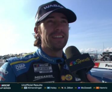 RYAN BLANEY POSTRACE INTERVIEW - 2024 GREAT AMERICAN GETAWAY 400 NASCAR CUP SERIES POCONO