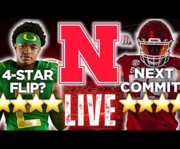 LIVE: Nebraska Recruiting BIG UPDATE + ELITE 4-STAR FLIP RUMORS | SEASON Q&A | Husker Football