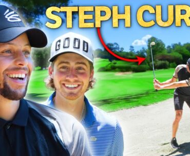 Steph Curry Plays Golf W/ Good Good