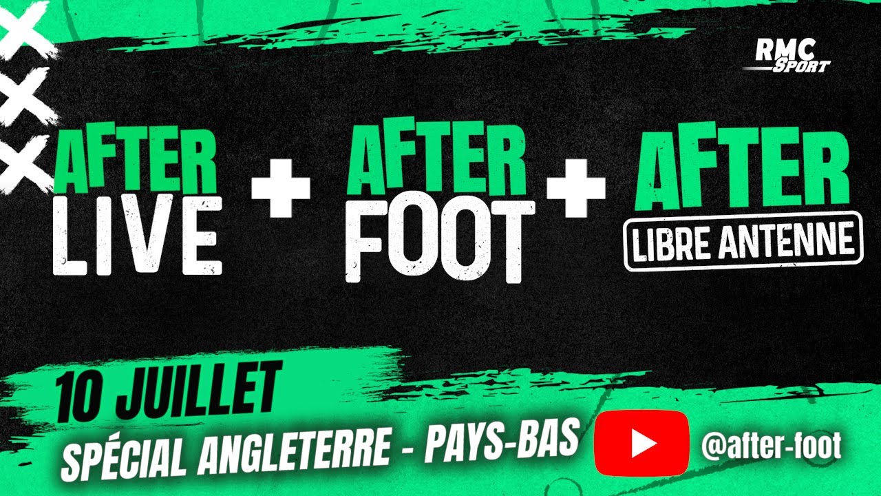 AFTER FOOT avec Nicolas VILAS, Gilbert BRISBOIS, T. GIANGRANDE et H. LOUSSAIEF AFTER FOOT avec Nicolas VILAS, Gilbert BRISBOIS, T. GIANGRANDE et H. LOUSSAIEF